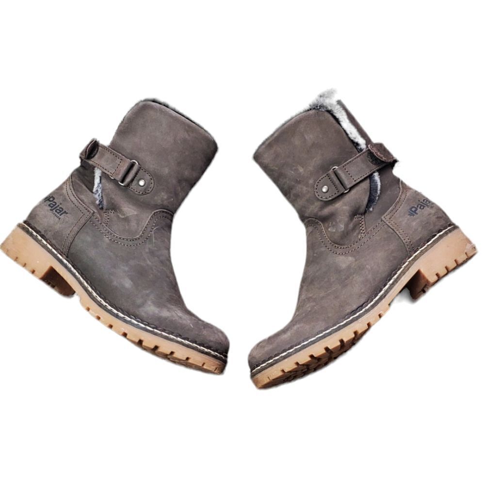 Pajar Canadian Chocolate Brown Leather Suede Boots